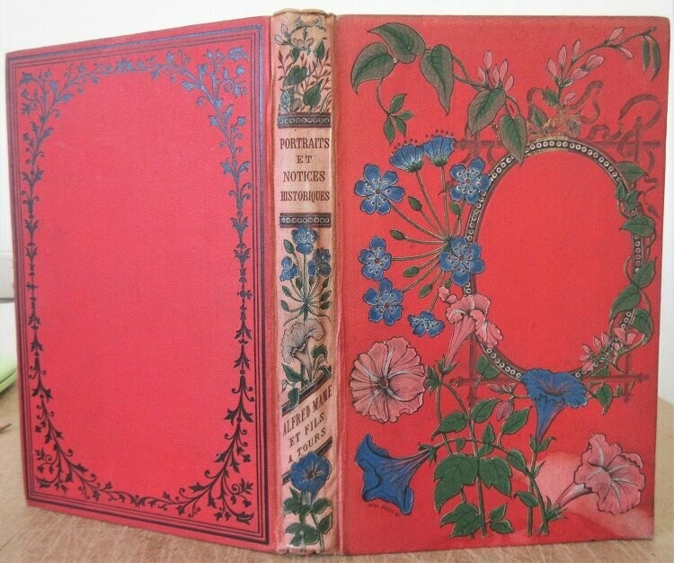 BOURDON, Mme. Portraits et Notices Historiques : Eudocie et Eudoxie - Isabelle de Castille - Henri le Navigateur - Cervantès - Les Filles de Louis XI - Les Princesses de la Cour de Louis XIV - etc.