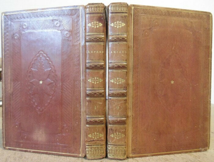 CAMPENON, [ Vincent ]. Poëmes et Opuscules en vers et en prose : Nouvelle édition [ Complet des 2 Tomes : L'Enfant Prodigue - La Maison des Champs - Poésies Diverses - Voyage de Grenoble à Chambéry ]