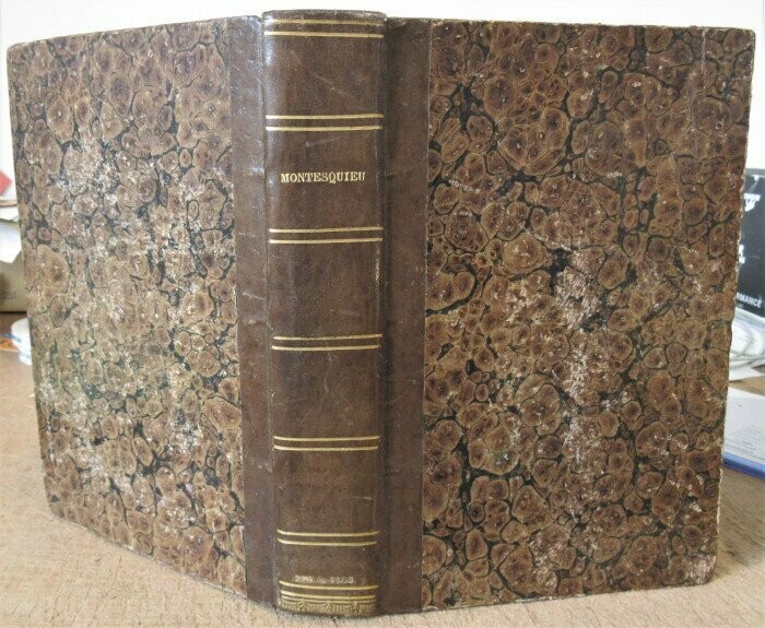 MONTESQUIEU. Oeuvres Complètes avec des Notes de Dupin, Crevier, Voltaire, Mably, Servan, La Harpe, etc., etc.