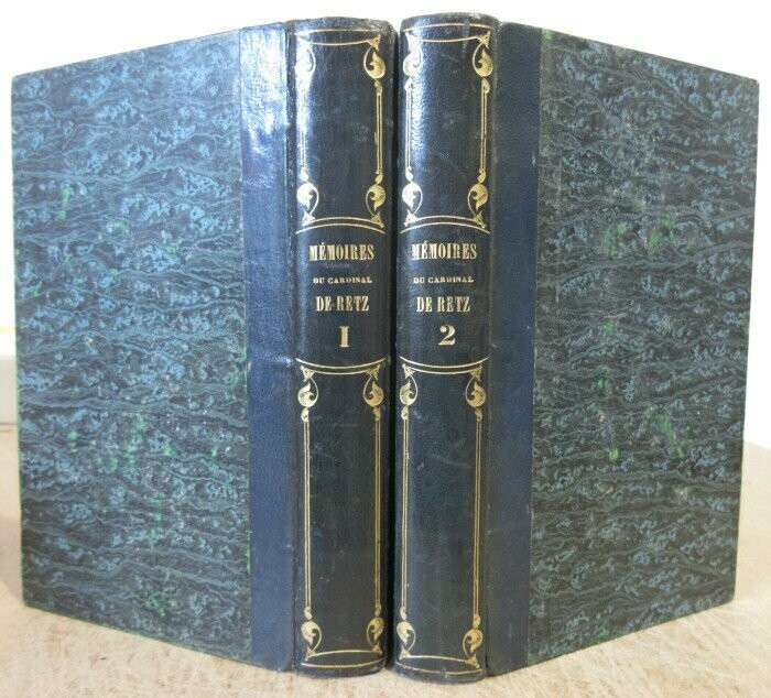 RETZ, Cardinal de [ Jean-François Paul de GONDI ] & Nicolas Eugène GERUZEZ (ed.). Mémoires du Cardinal de Retz - Edition collationnée sur les manuscrits authentiques de la Bibliothèque Royale
