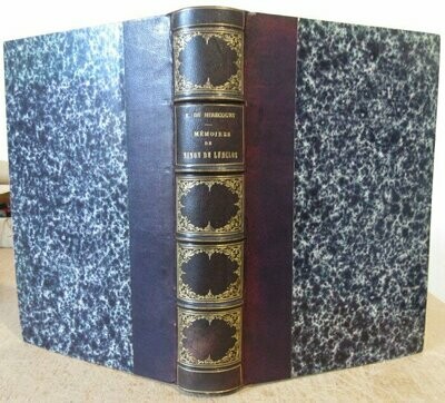 MIRECOURT, Eugène de. Mémoires de Ninon de Lenclos : Edition illustrée par J.-A. Beaucé, etc., etc. [ Complet des 2 Tomes Reliés en 1 Volume ]
