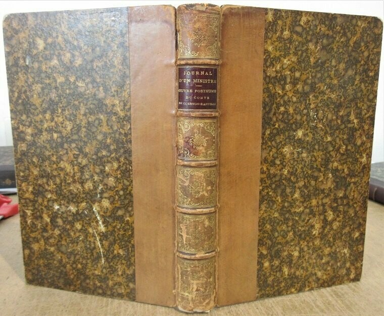 GUERNON-RANVILLE, Comte de & TRAVERS, Julien (ed.). Journal d'un Ministre oeuvre posthume du Comte de Guernon-Ranville ancien membre de l'Académie des Sciences Arts et Belles-Lettres de Caen