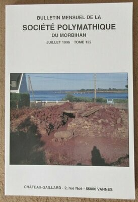 Bulletin de la Société Polymathique du Morbihan : Juillet 1996 - Tome 122