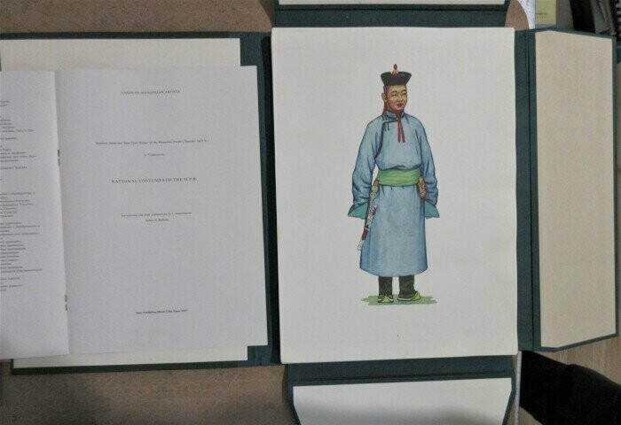 YADAMSUREN, U. & B. SODNOM. National Costumes of the M.P.R. - Volkstrachten der MVR