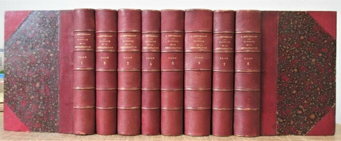 NETTEMENT, Alfred. Histoire de la Restauration [ Complet des 8 Tomes ]