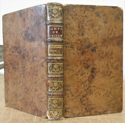 [ VILLARS, Claude de ]. Campagne de Monsieur le Maréchal de Villars en Allemagne : l'An M.DCC.III. : Tome Premier [sur 2]