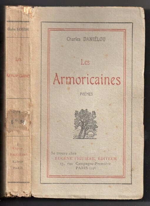 DANIELOU, Charles. Les Armoricaines : Poèmes