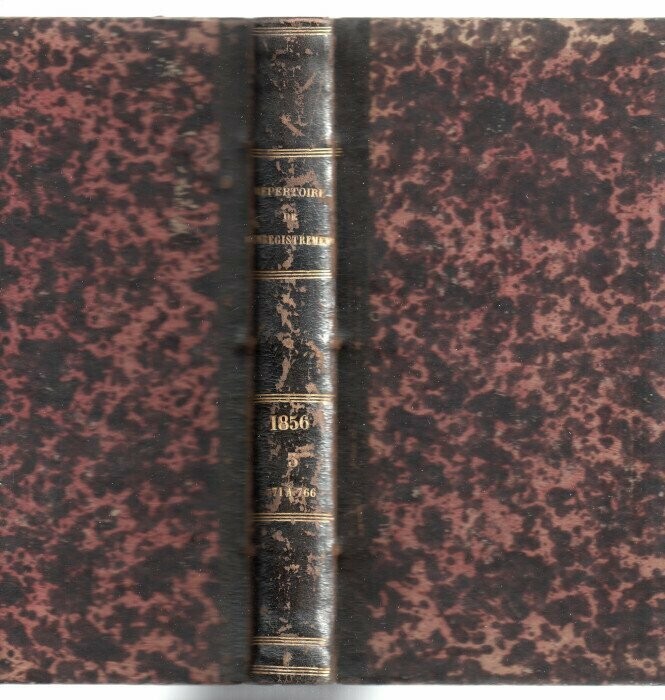 Anonyme [ REPERTOIRE GARNIER ]. Répertoire périodique de l'enregistrement recueil de toutes les décisions administratives et judiciaires sur l'enregistrement et le timbre comparées avec le droit civil