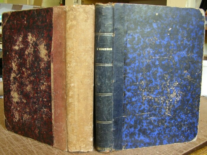 ZOLA, Emile. Les Trois Villes - Lourdes : Edition ornée d'aquarelles de H. Lanos reproduites en couleurs + L'Assommoir [ édition illustrée ]