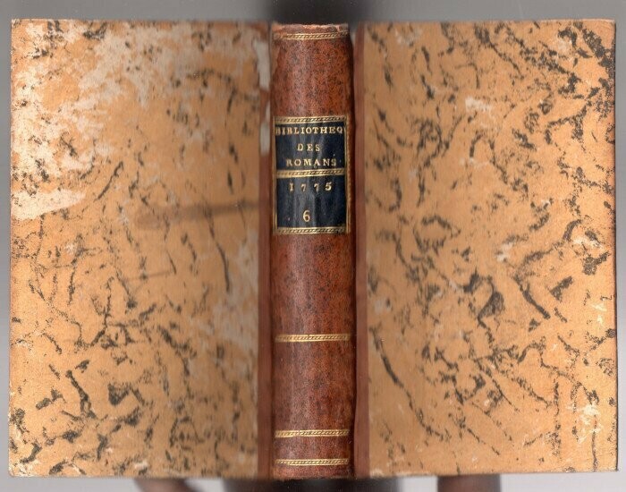 PAULMY Marquis de & TRESSAN Comte de (eds.). Bibliothèque Universelle des Romans : Novembre 1775 & Décembre 1775