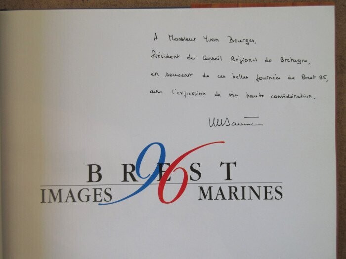 LE DANTEC, Jean-Yves (préface) & Jean-Frédéric CREMET. Brest 96 Images Marines