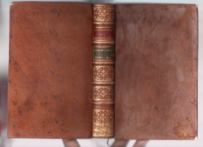 GUYOT, [ Joseph Nicolas ]. Supplément au Répertoire Universel et Raisonné de Jurisprudence Civile Criminelle Canonique et Bénéficiale : Tome 6
