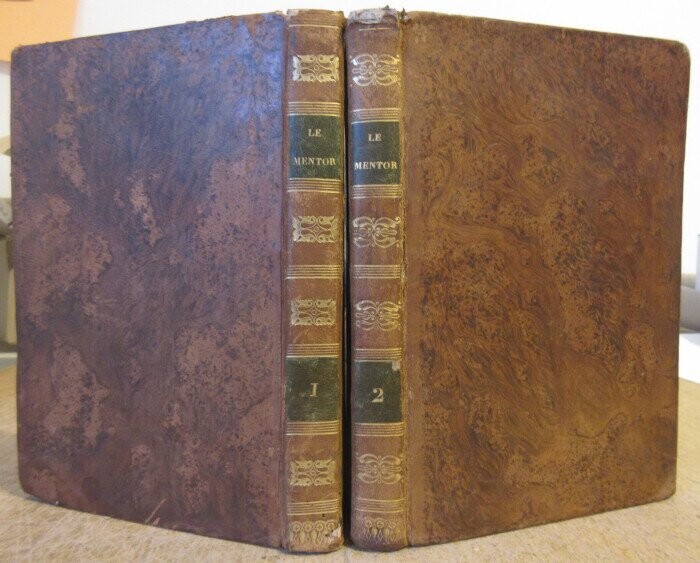 DESPREZ, Félix (ed.). Le Mentor Journal du Jeune Age dédié aux enfans des deux sexes : Tome I. Juillet 1833 - Juin 1834 & Tome 2. Juillet 1834 - Juin 1835
