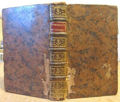 HERVEY, James [ & Thomas GRAY & Edward JERNINGHAM ]. Méditations d'Hervey traduites de l'anglois par M. Le Tourneur [Complet des 2 parties en 1 Volume : Incl. Les Tombeaux - Les Méditations - etc. ]
