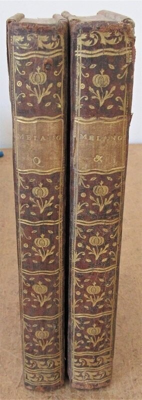 ​[ CONTANT D'ORVILLE, A.-G. & VOYER D'ARGENSON, A. R. de, marquis de PAULMY ] eds. Romans du Seizième Siècle [ Mélanges tirés d'une grande Bibliothèque - Q + & - De la Lecture des Livres François ]