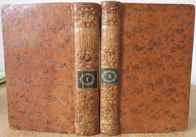 TIBULLE & MIRABEAU. Elégies de Tibulle avec des notes et recherches de Mythologie d'Histoire et de Philosophie ; suivies des Baisers de Jean Second ; Traduction nouvelle adressée du donjon de Vincenne
