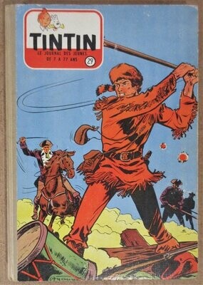 ​Recueil du Journal de Tintin n°29 [ Album n°29 : du n°409 (23 août 1956) au n°421 (15 novembre 1956) ]