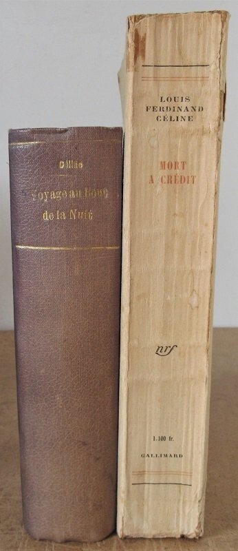 CELINE, Louis-Ferdinand.  Voyage au Bout de la Nuit - roman [1933] + Mort à Crédit - roman [1952]