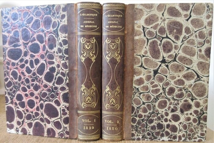 ​POUGENS, M.-J.-F.-Alexandre (ed.). L'Eclectique : Journal de Médecine Hippocratique (Tomes 1 à 3 : 1re et 2e années : intégralité de la publication)
