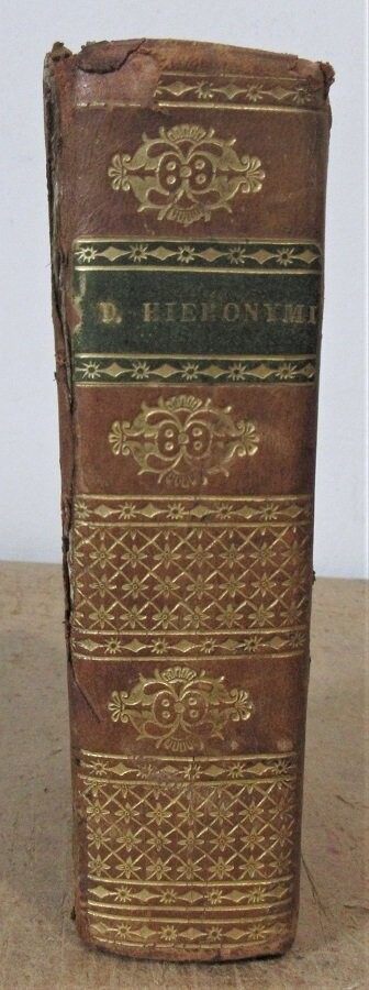 HIERONYMI, D. [ SAINT JEROME ou JEROME DE STRIDON]. CANISIUS, Pierre (ed.). D. Hieronymi Stridoneniensis Epistolae Selectae , et in Libros Tres distributae. Opera D. Petri Canisii Theologi