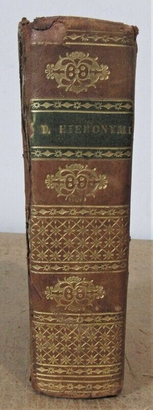 HIERONYMI, D. [ SAINT JEROME ou JEROME DE STRIDON]. CANISIUS, Pierre (ed.). D. Hieronymi Stridoneniensis Epistolae Selectae , et in Libros Tres distributae. Opera D. Petri Canisii Theologi