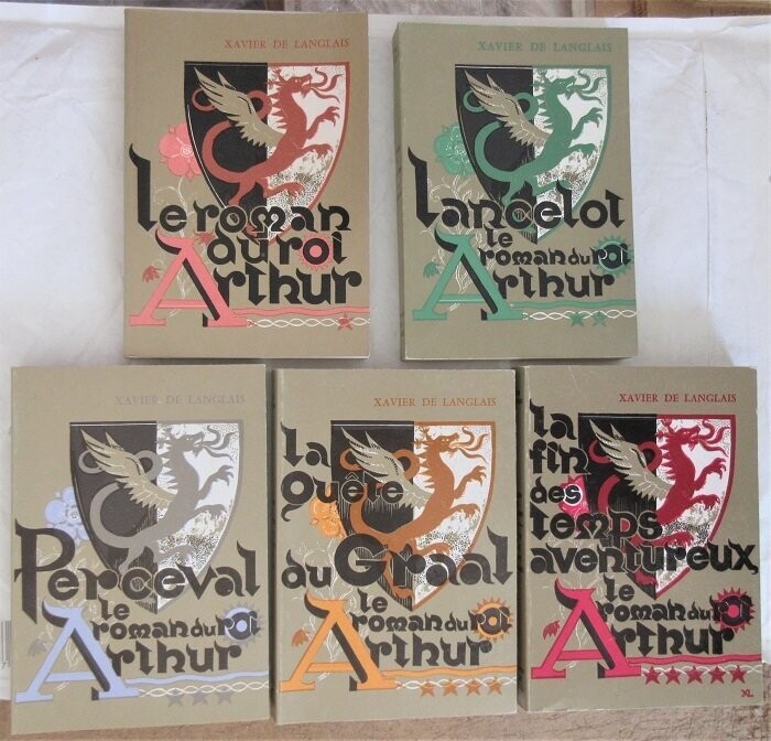 ​LANGLAIS, Xavier de. Le Roman du Roi Arthur renouvelé par Xavier de Langlais. Postface de Jean Frappier