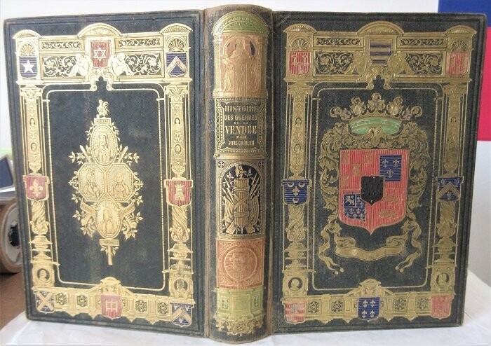 PITRE-CHEVALIER. Histoire des Guerres de Vendée comprenant l'Histoire de la Révolution dans la Bretagne l'Anjou le Poitou, le Maine et la Normandie précédée des préliminaires de la Révolution en Breta PITRE-CHEVALIER. Histoire des Guerres de Vendée comprenant l'Histoire de la Révolution dans la Bretagne l'Anjou le Poitou, le Maine et la Normandie précédée des préliminaires de la Révolution en Breta