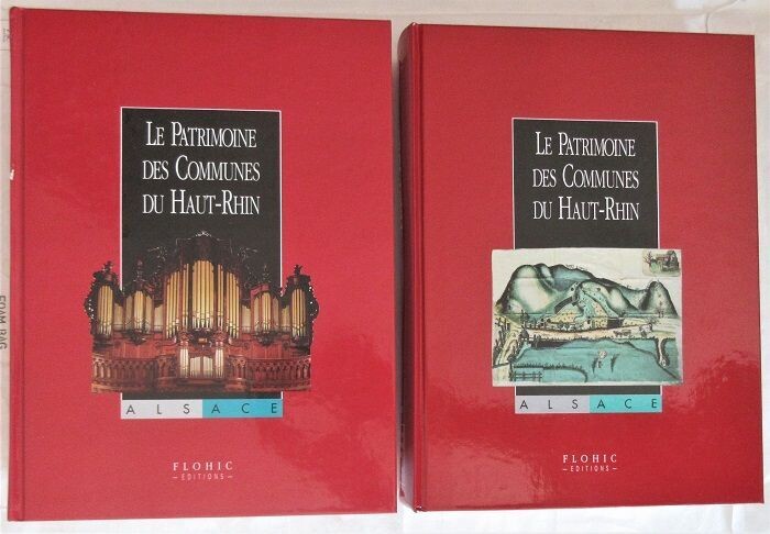 ​FLOHIC, Jean-Luc (ed.). Le Patrimoine des Communes du Haut-Rhin : Alsace : Tome I + Tome II