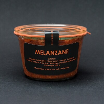 Melanzane , gegrillter Auberginen - Tomatenauflauf