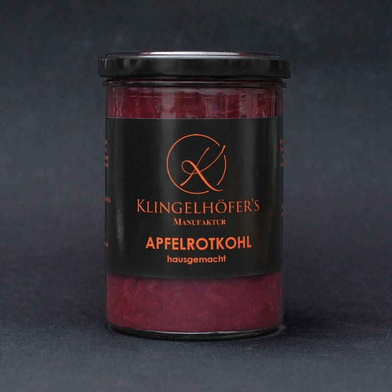 Apfelrotkohl