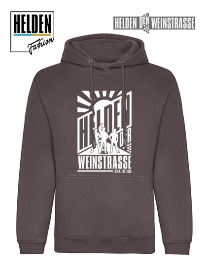 Helden der Weinstrasse Logo Hoodie, dunkelgrau Helden der Weinstrasse Logo Hoodie, dunkelgrau