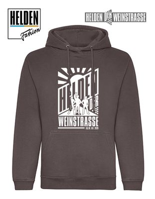 Helden der Weinstrasse Logo Hoodie, dunkelgrau Helden der Weinstrasse Logo Hoodie, dunkelgrau