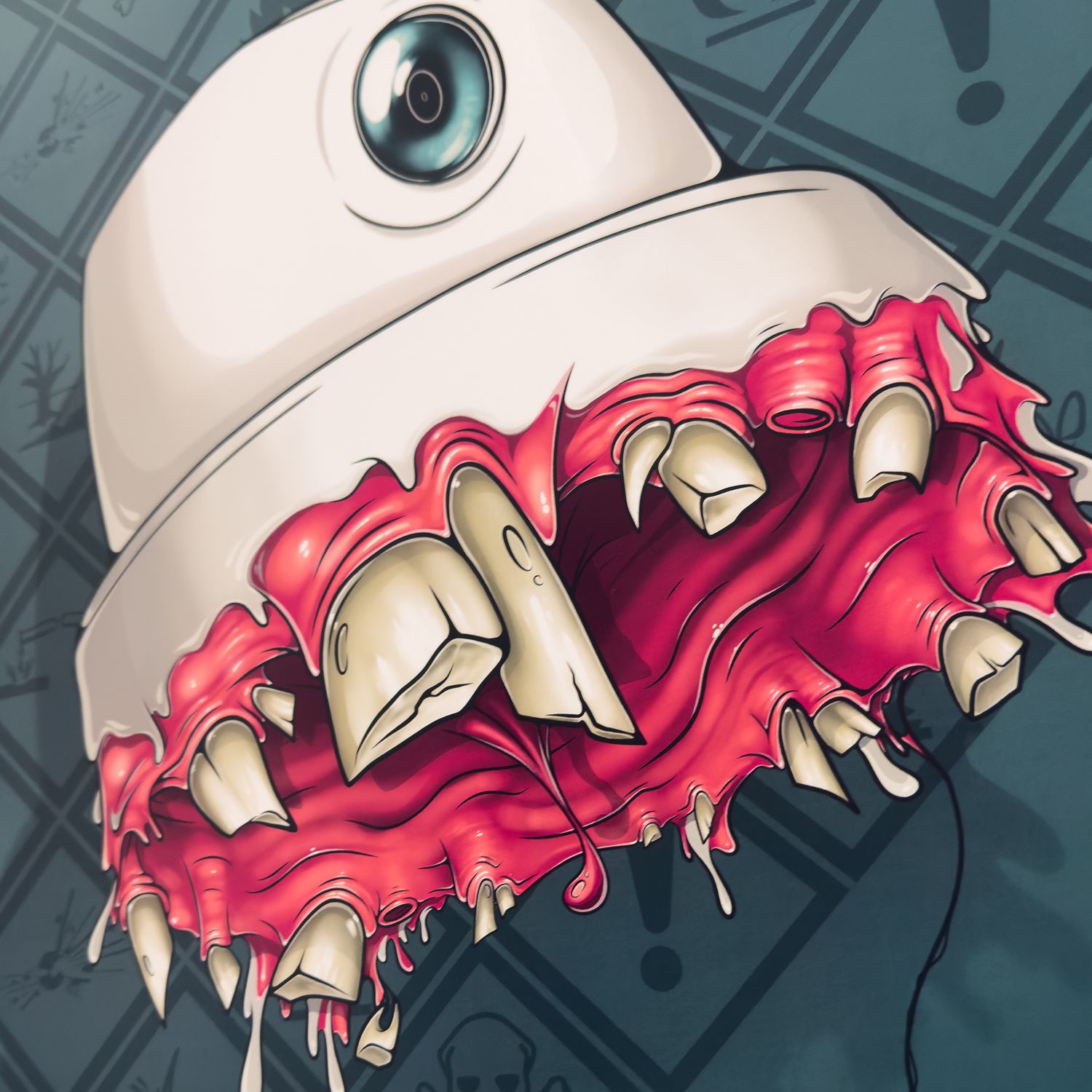 „TheAngryCap&quot; – limited poster edition | varied colors