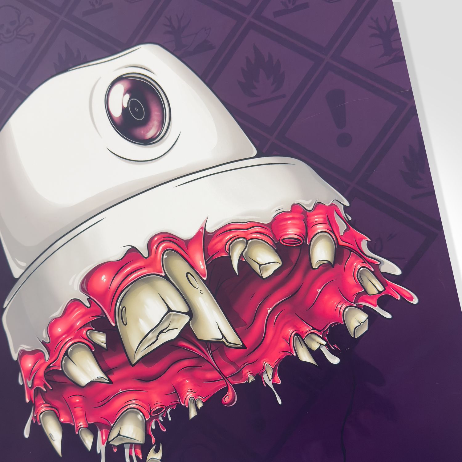 „TheAngryCap&quot; – limited poster edition | varied colors