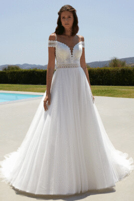 Soft Tulle Wedding Dress