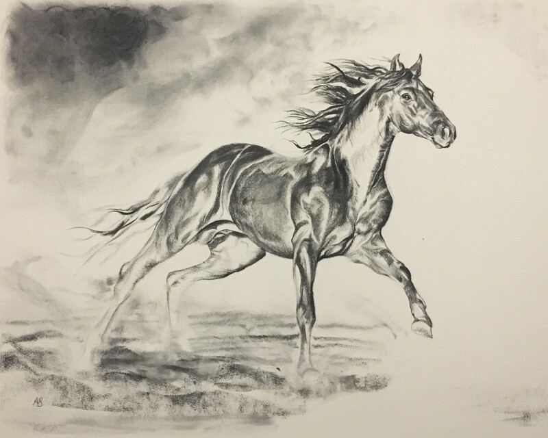 Horse Scene One Horse Scene One