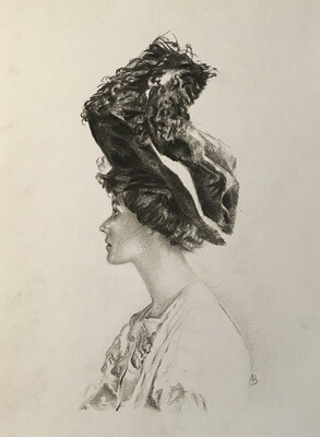 Vintage Hat Lady