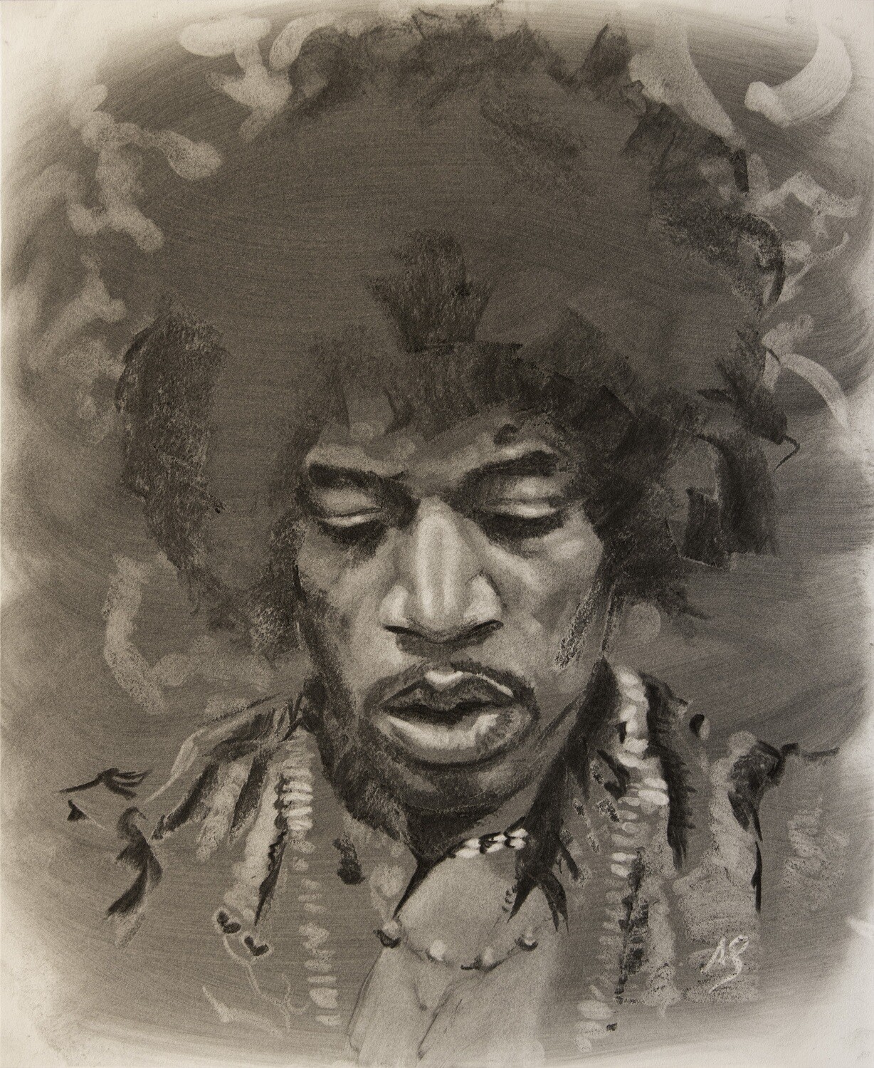 Jimi Playing – ready to hang