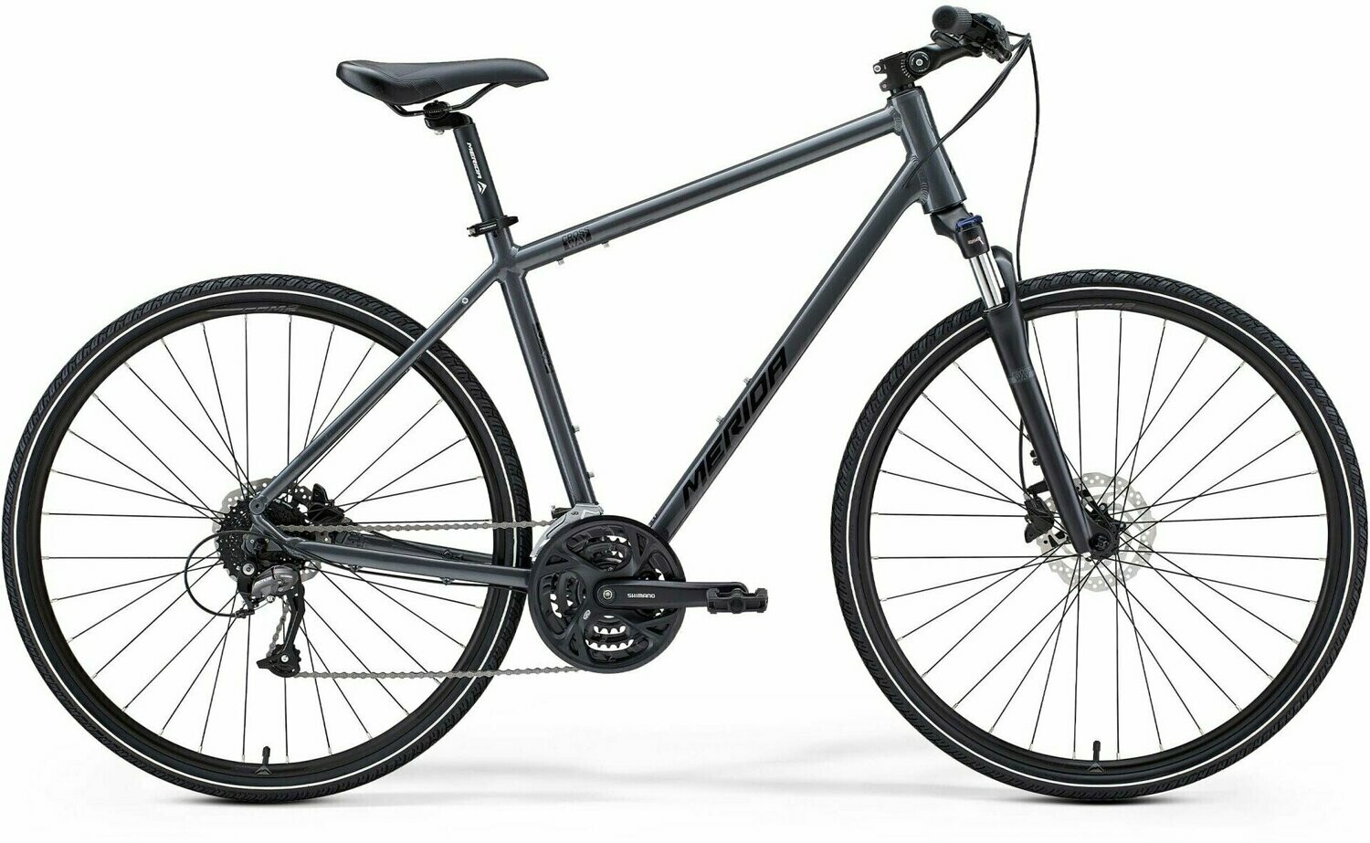 Crossway 40, Frames Size: Small 47cm, Colour: Grey