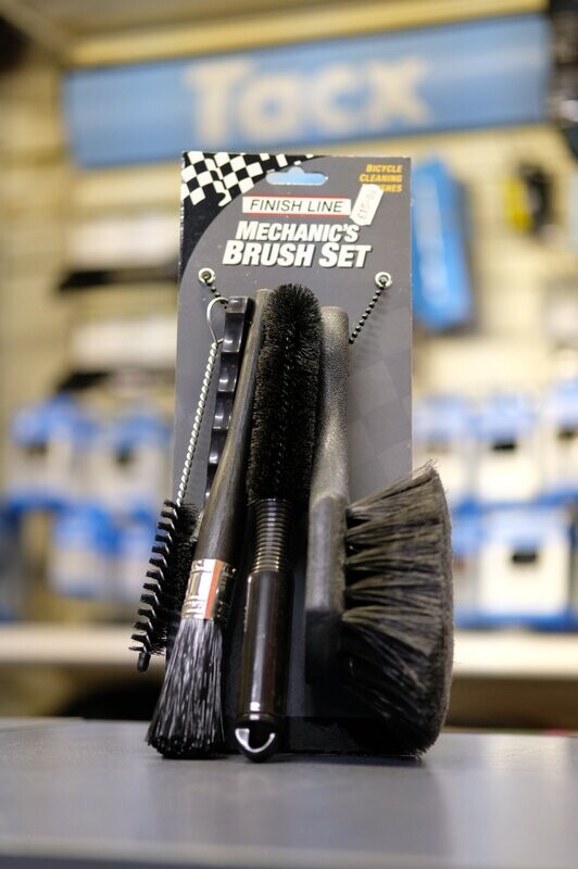 Finish Line Mechanic's Brush Set