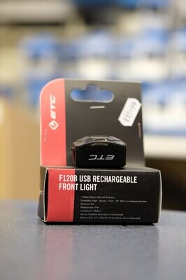 ETC F120B USB Rechargeable front light