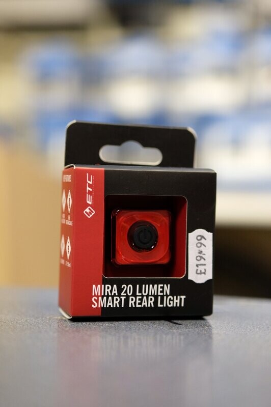 ETC Mira 20 USB rechargeable rear light