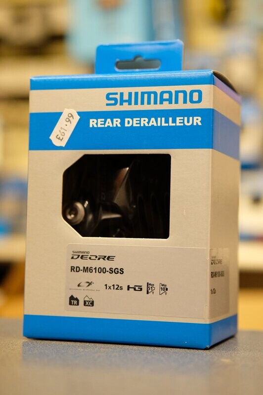 Shimano Deore 12sp Rear Derailleur RD-M6100-SGS