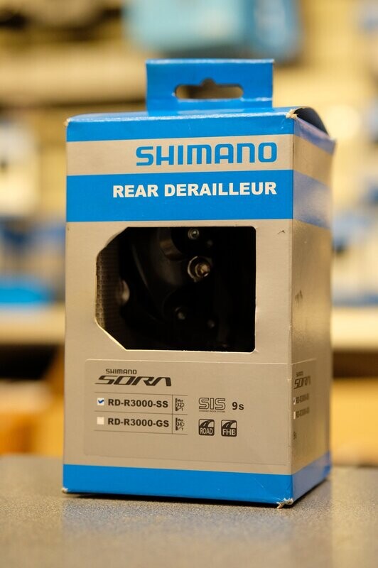 Shimano Sora 9sp Rear Derailleur RD-R3000, Cage: Short