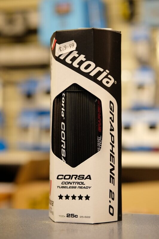 Vittoria Corsa Control Tubeless Ready 700x25c Tyre