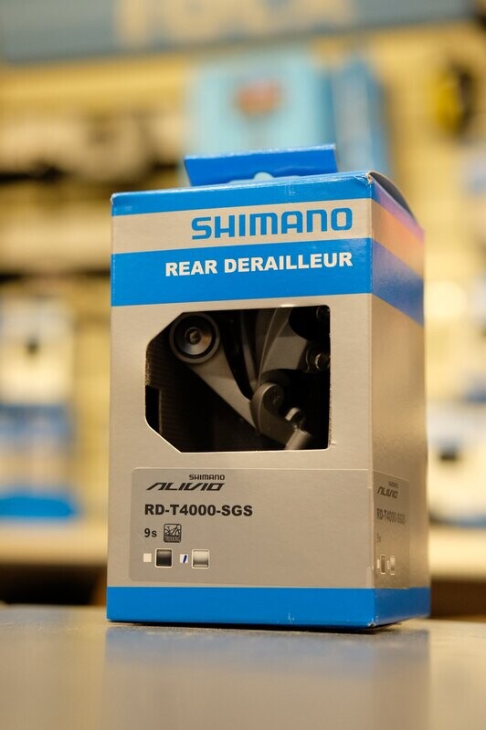 Shimano Alivio 9sp Rear Derailleur RD-T4000-SGS