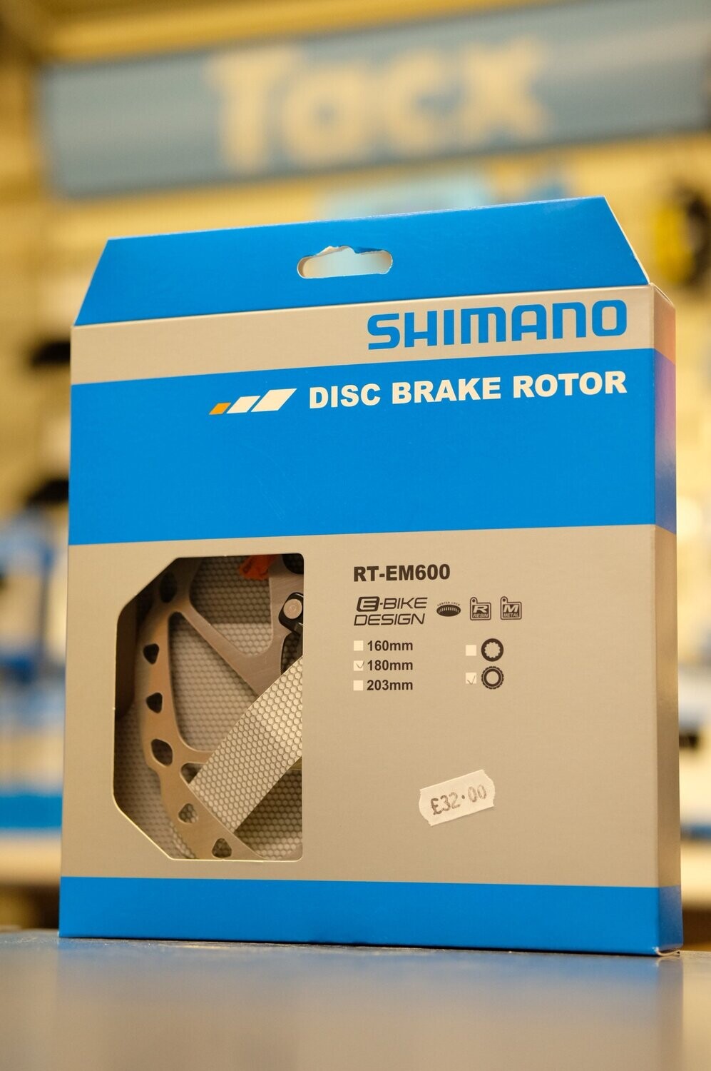 Shimano 180mm Disc Brake Rotor RT-EM600
