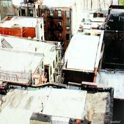 New York, roofs
