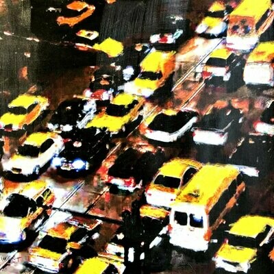 New York traffic jam