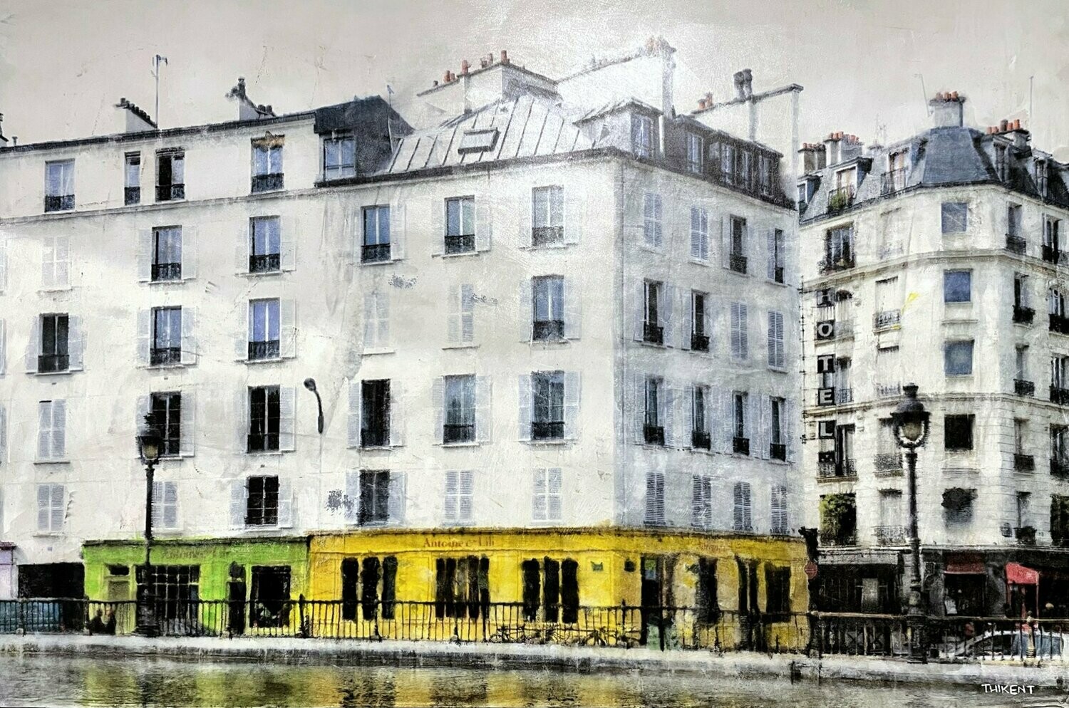 Paris, canal Saint Martin